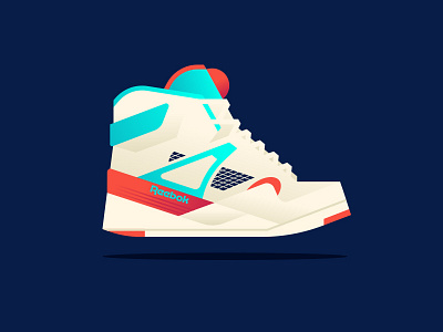 Apple pt. VIII pump reebok shoe sneaker