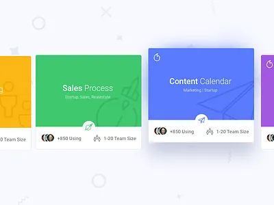 Thumbnails card dapulse template thumbnail ui