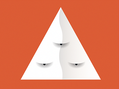 All seeing character design illuminati illustration vector