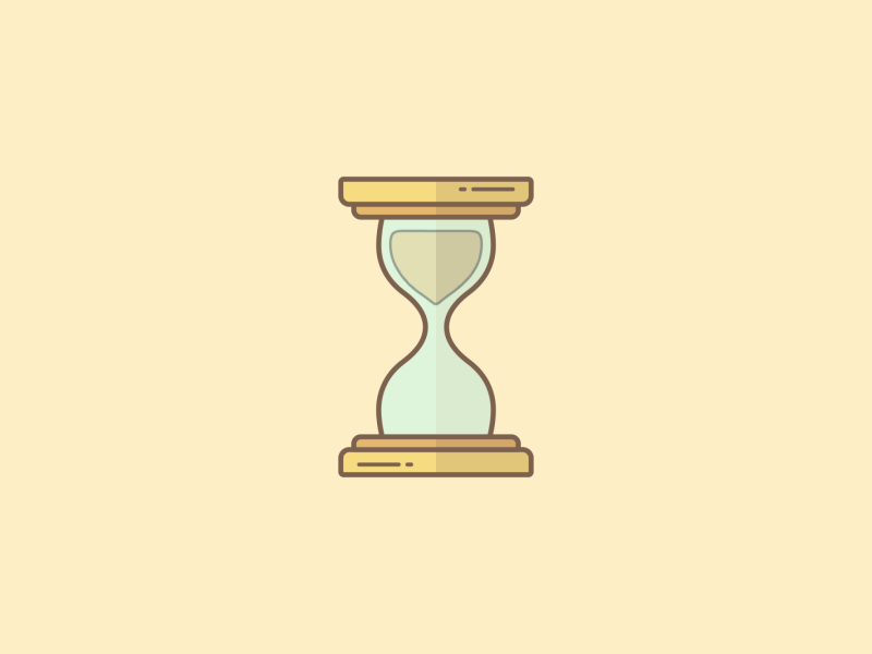 Hourglass pre-loader animation design gif hourglass load loader loading loop sand time