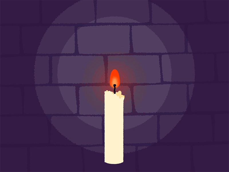 Candle animation