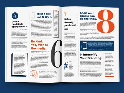 Brand Tips Interior Spread • CBT October 2017 Feature branding business cbt columbia business times culture editorial magazine media publication