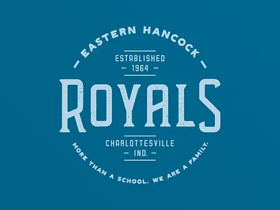 Royals Shirt eastern hancock royals shirt