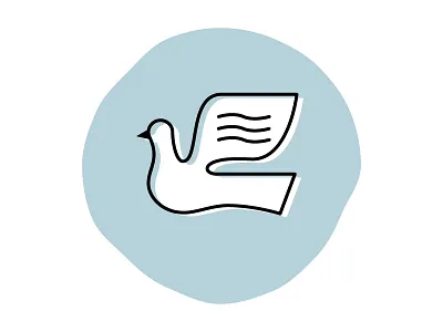 Dove bird blue compassion dove fly life line work passion peace white