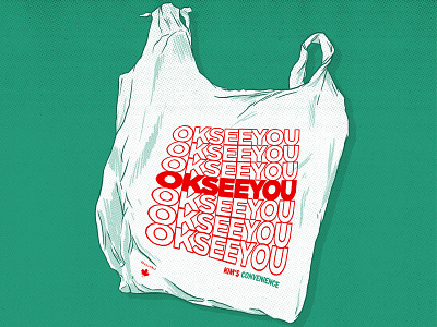 OKSEEYOU bag canada cbc convenience grocery bag plastic store