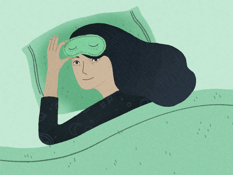 FRESHIE - ep 8 - Sleep 2d after effects animation cel explainer fresh illustration
