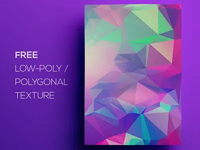 Free Polygonal / Low Poly Background Texture #115 abstract background flat free freebie geometric low poly polygonal shape texture triangle
