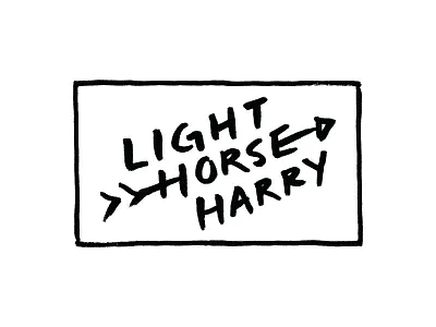 Light Horse Harry arrow logo wordmark