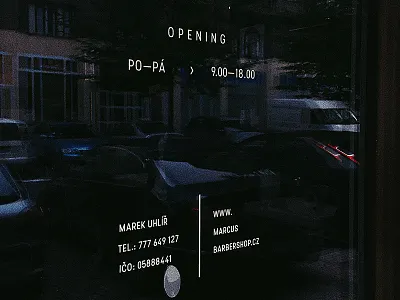 Barbershop clean design minimalism sans simple simplicity tag type typeface typo typography window