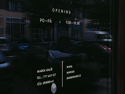 Barbershop clean design minimalism sans simple simplicity tag type typeface typo typography window