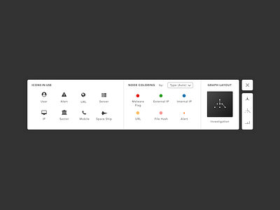 Legend component graph legend map ui ux