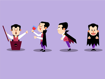 Vampire collection for Freepik halloween vector