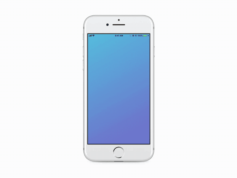 Smash App animation gif ios iphone login splash ui ux