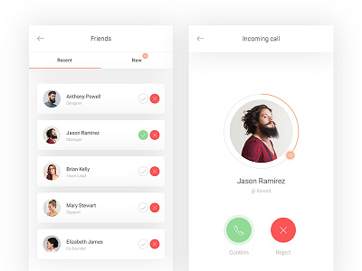 Social app design app design social