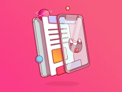 Ui Lab Illustration digital illustration interaction iphone iphone x lab space thunder rockets ui