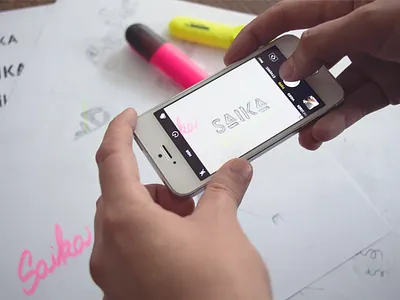 Saika - Design process | Landscape Architect Branding brand branding design graphic idendity illustration justmighty lettering logo process typography vector