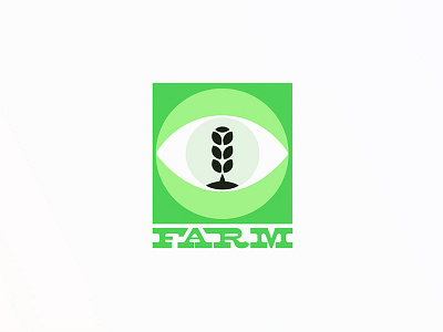 Farm logo logotype mark