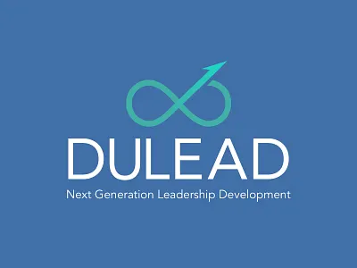 Dulead Logo branding development leadership logo program