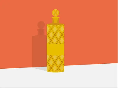 Whiskey Decanter bottle design glass illustration whiskey