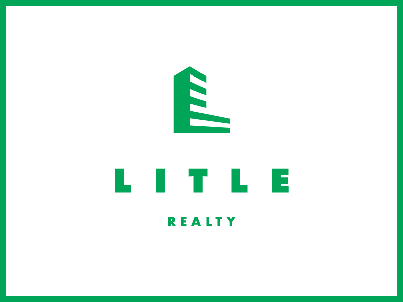 Litle Logo #2 branding building design icon identity logo mark minimal realty typography vector