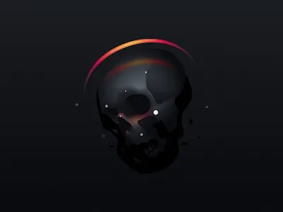 Drowner Saint daily drowner illustration layout mark poster saint skull vanitas