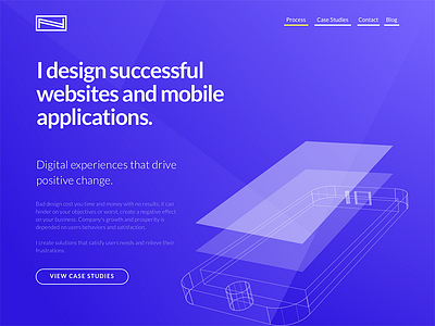 Personal portfolio redesign project design portfolio ui ux website