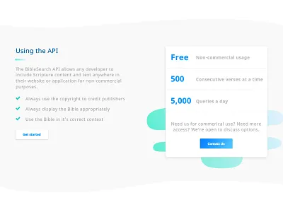 API Marketing api bible marketing snippet