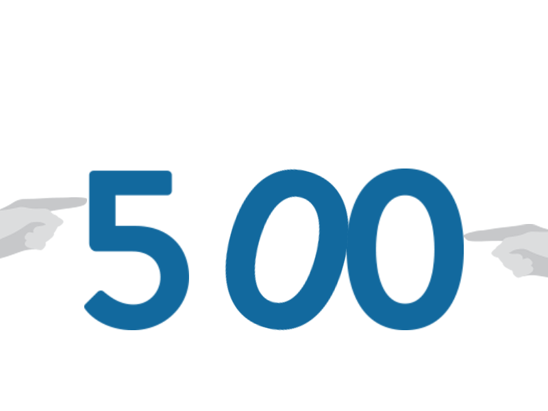 505 | 1 of 1 500 animation error illustration lean tilt