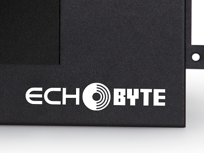 Echobyte Product Logo brand electronics life safety logo technology wireless