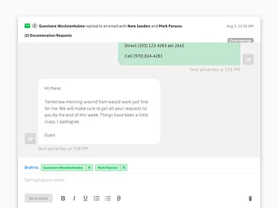 Canopy Communications email ux
