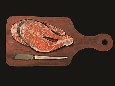 Seafood at Your Service chalk chalk marker drawing illustration sign artist sign maker