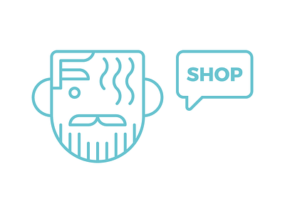 Artist shop andreas wikström apparel icon illustration