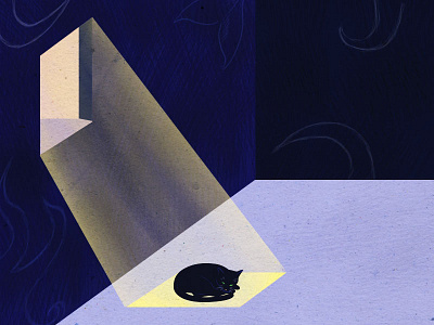 The boy and the whale illustration