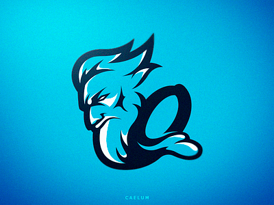 Neptune branding caelum esport identity logo logotype mascot sport