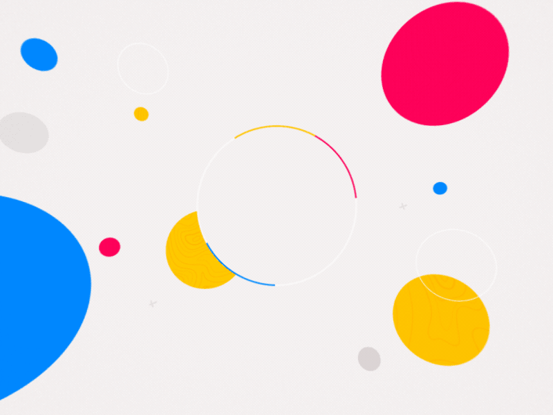 Reel '17 Intro 2d animation colorful flat reel