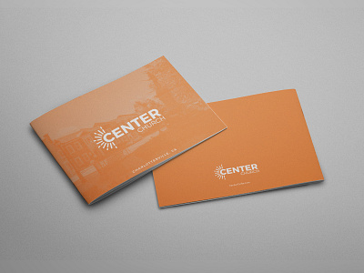 Center Church Prospectus branding design print