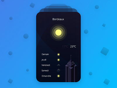 Weather App app ui ux weather