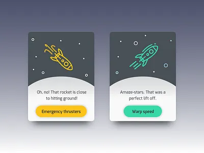 Daily UI 011/100 - Flash Message (Error/Success) cards dailyui error flash message success