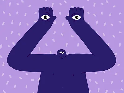 eyes character creature design illustration monster