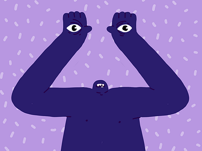 eyes character creature design illustration monster