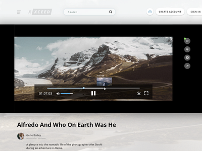 Video playback playback thumbnail video