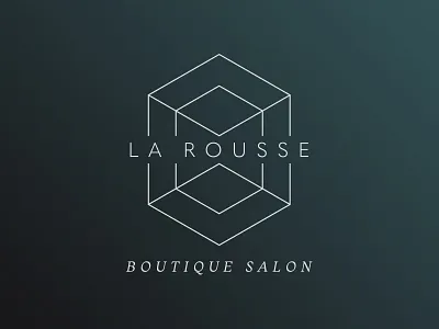 La Rousse Boutique Salon branding logo seattle vector