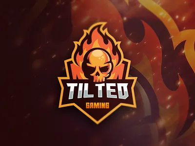 Skull Flame brand branding csgo designs dota2 esports fire flame games logo skull sports