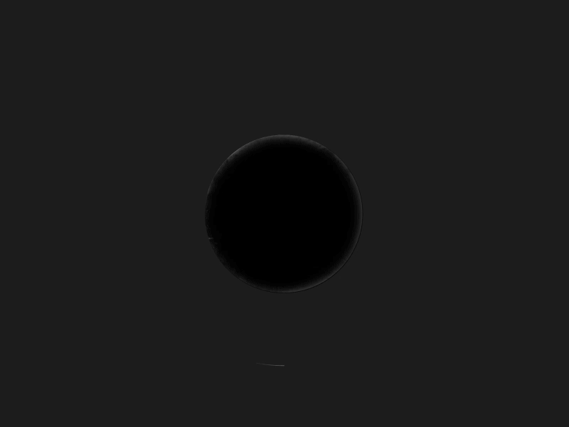 Moon animation circle debut gif loop moon motion rotation