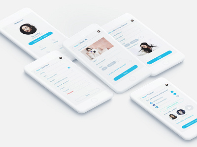 Become A Creator app app design clean creator fashion form form design mobile app mobile design user experience ux