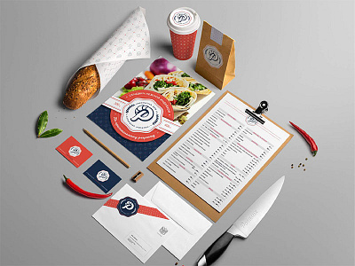 Rogalic Cafe branding cafe coffee flag logo packaging rogalic