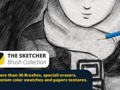 The Sketcher Collection Brushes brushes charcoal drawing free free brushes free download free photoshop brushes illustration ink pencil photoshop sketch