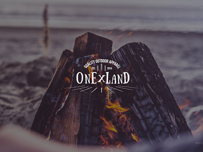 One x One | Logo Design creative design graphics logo love outdoor