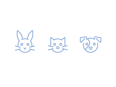 Humane Society Icons Part 2 adopt animal rescue animals cat dog humane society icon set icons pets rabbit shelter