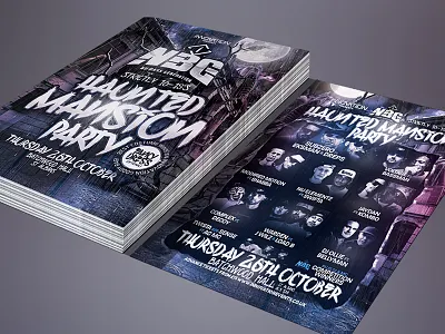 NBG: HAUNTED MANSION PARTY halloween haunted masion